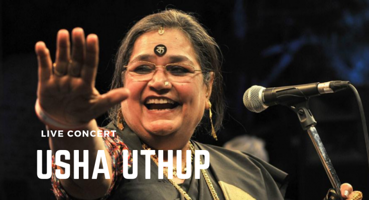 usha uthup live concert