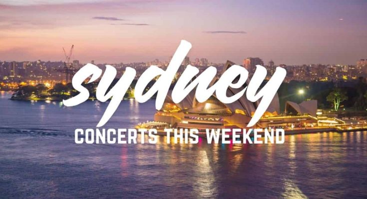 sydney concerts